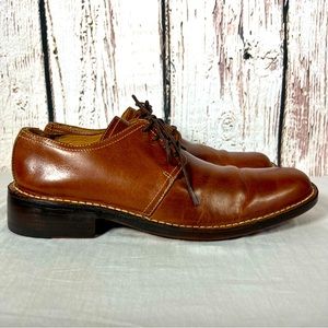 Cole Haan Brown Oxford Lace Up Leather Dress Shoes Size 9 US GUC